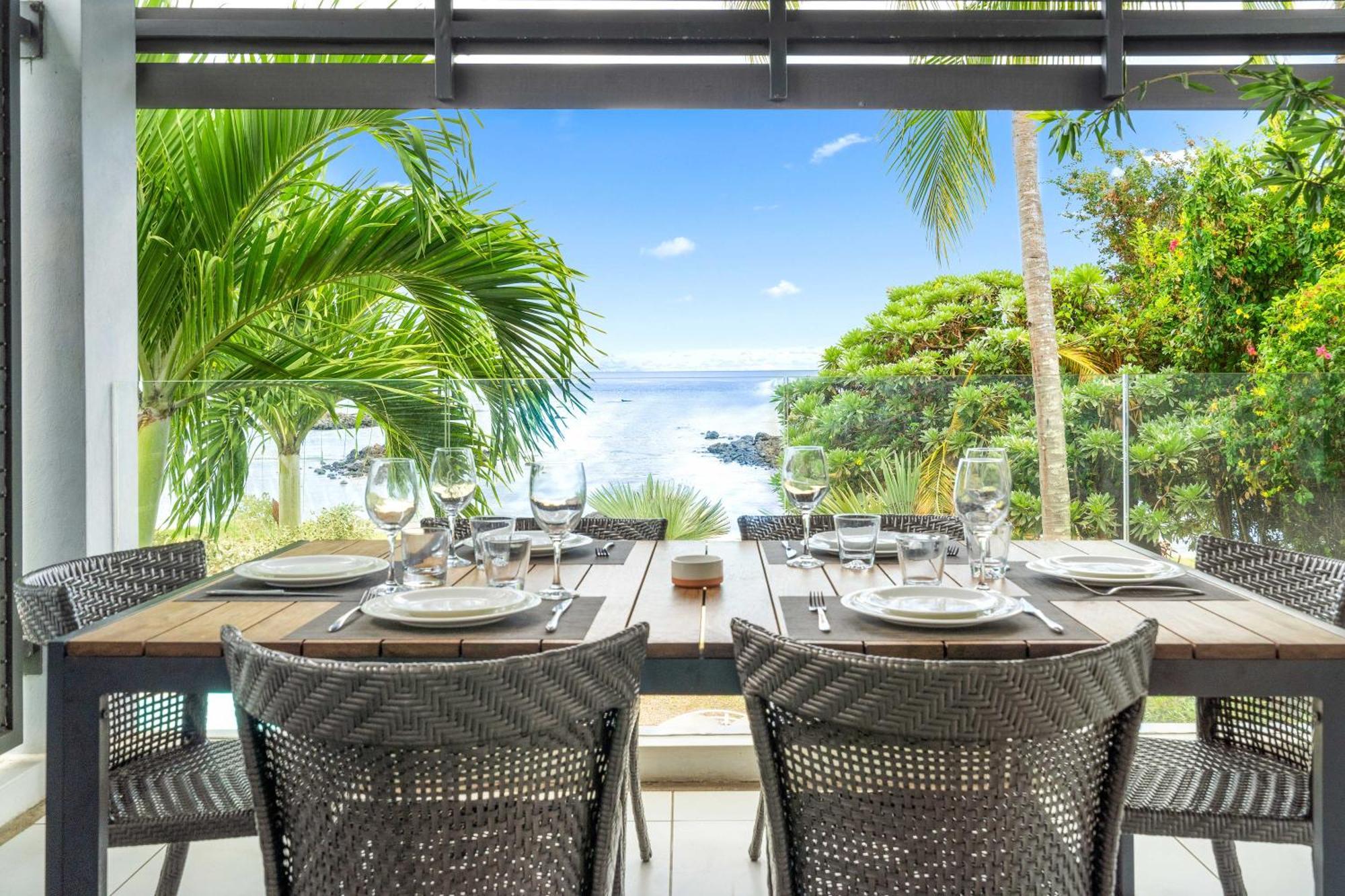 Kanope Bay - Holiday Beachfront Apartments Pointe aux Biches Ngoại thất bức ảnh