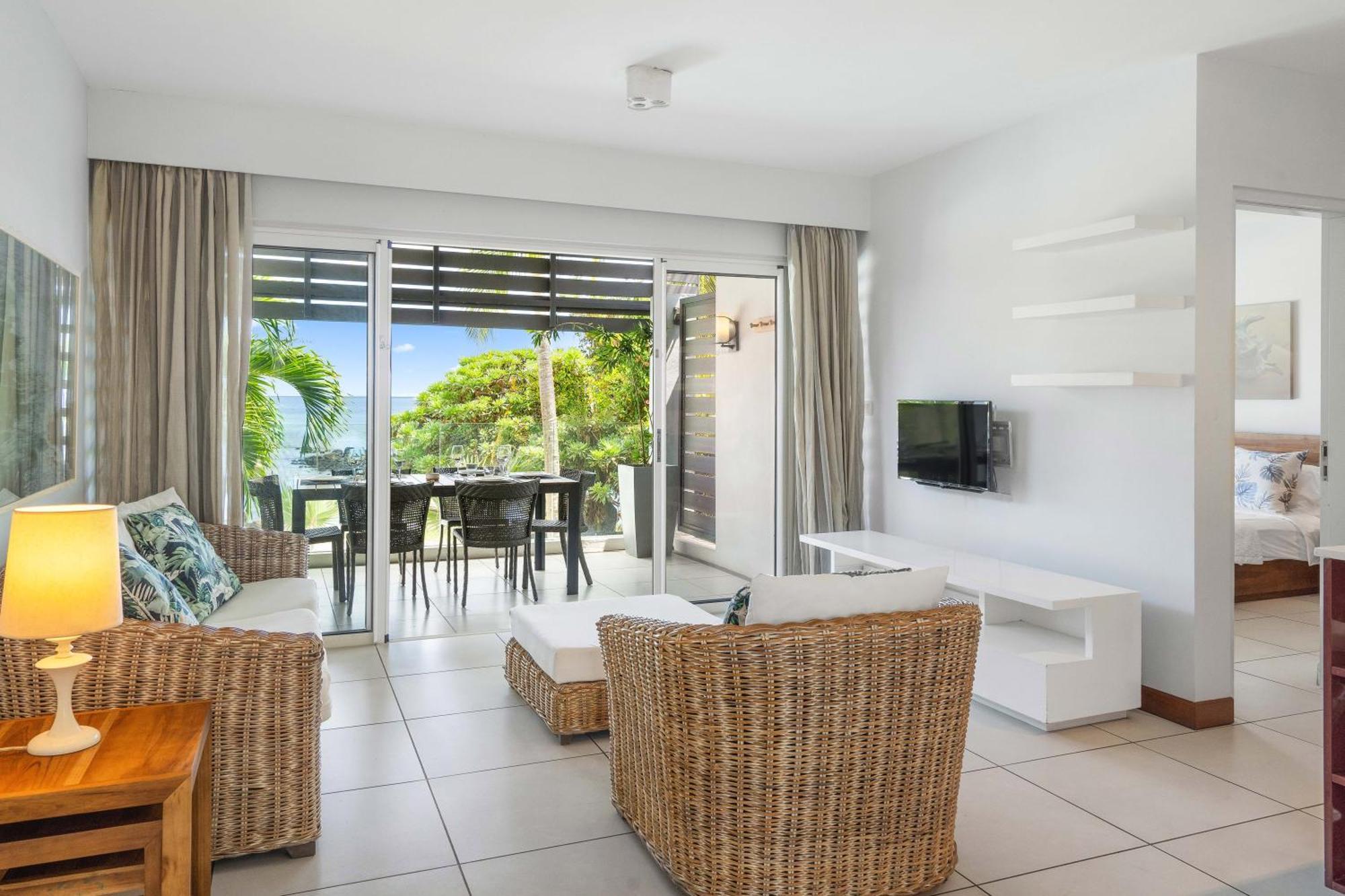 Kanope Bay - Holiday Beachfront Apartments Pointe aux Biches Ngoại thất bức ảnh