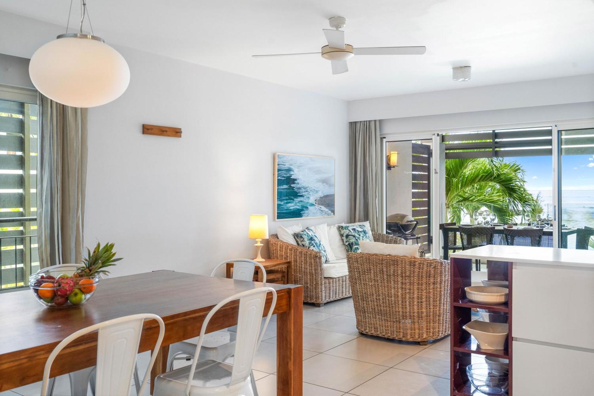 Kanope Bay - Holiday Beachfront Apartments Pointe aux Biches Ngoại thất bức ảnh